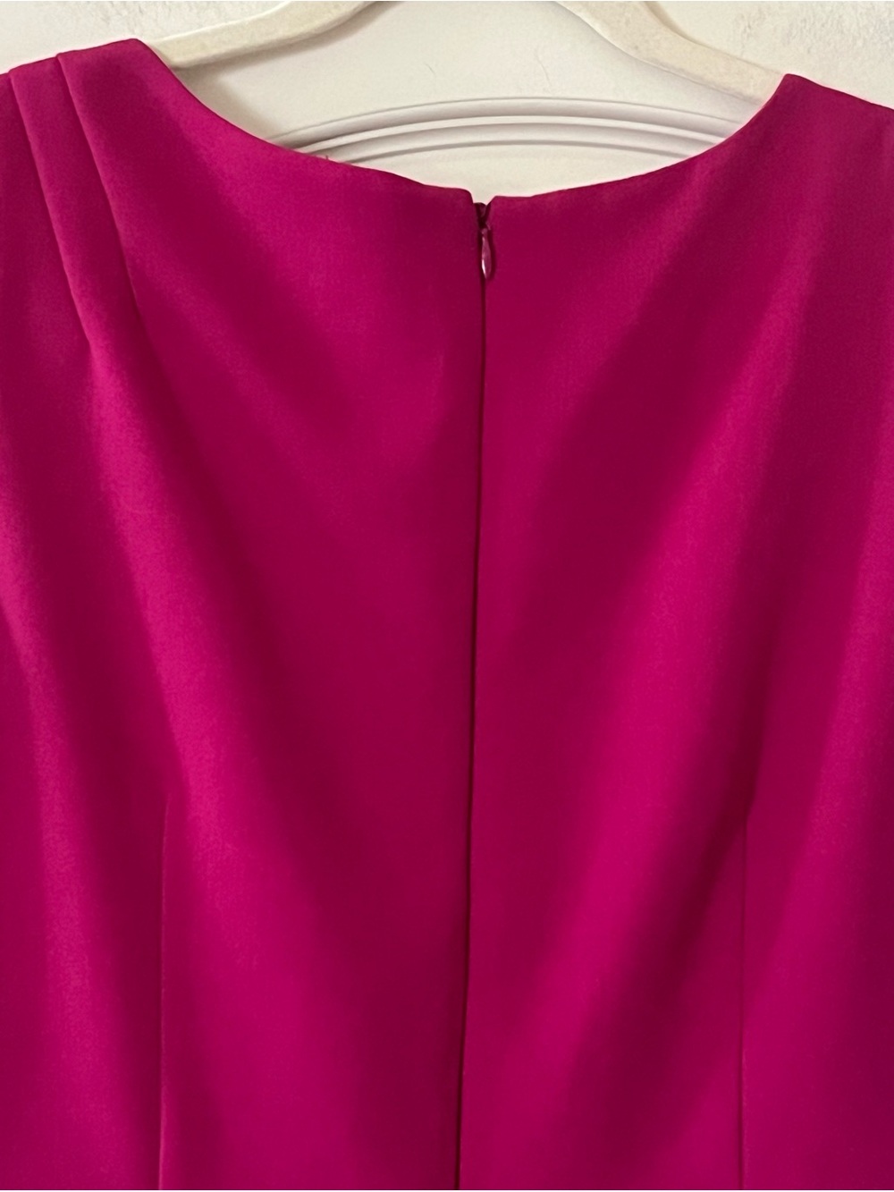 Tahari Fuchsia Dress Women's Sleeveless A-Line Dress Size 10 - Picture 11 of 15